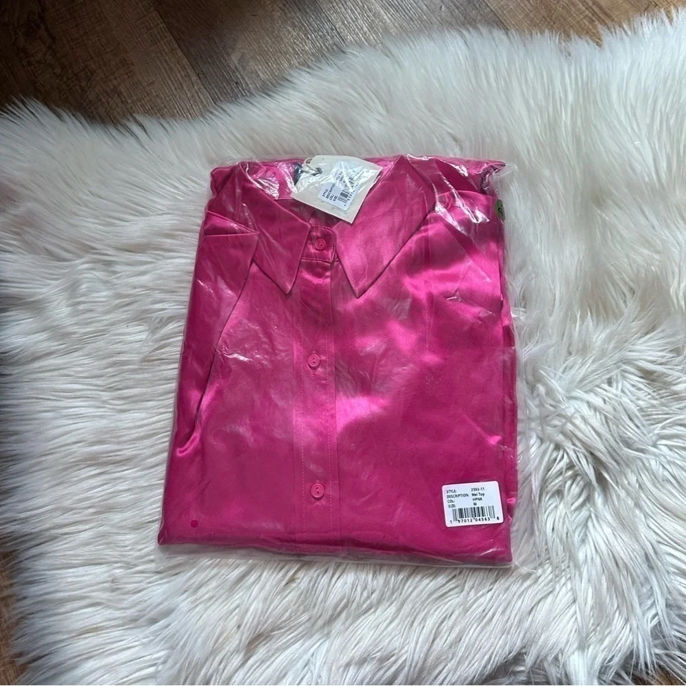 SER.O.YA Mel Top In Hot Pink